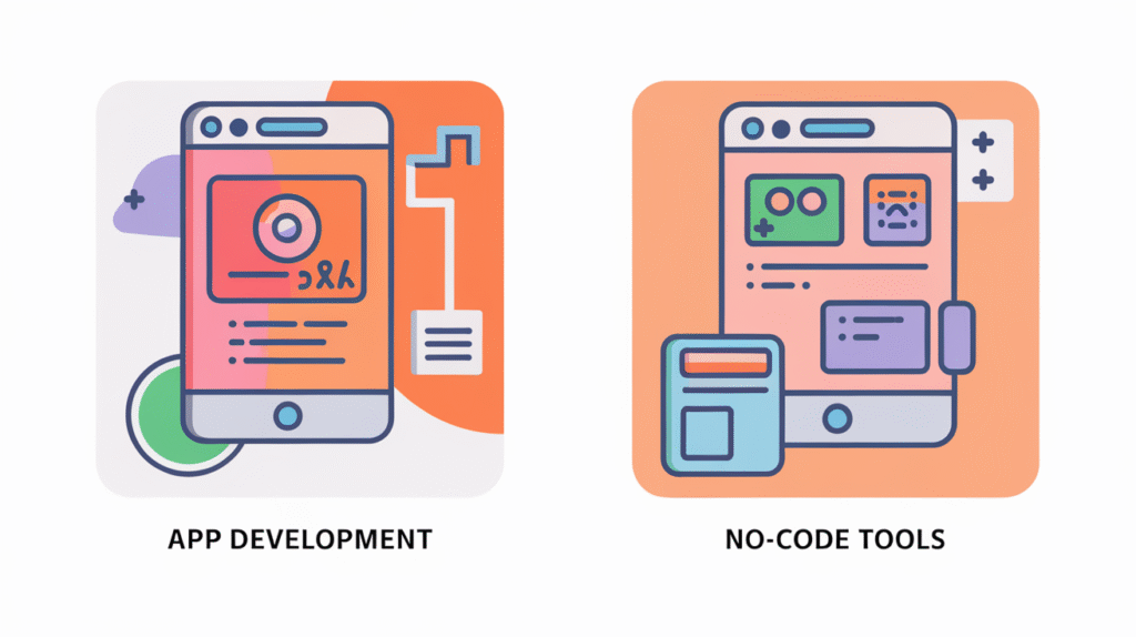App Development vs. No-Code Tools: What’s Right for Your Business?